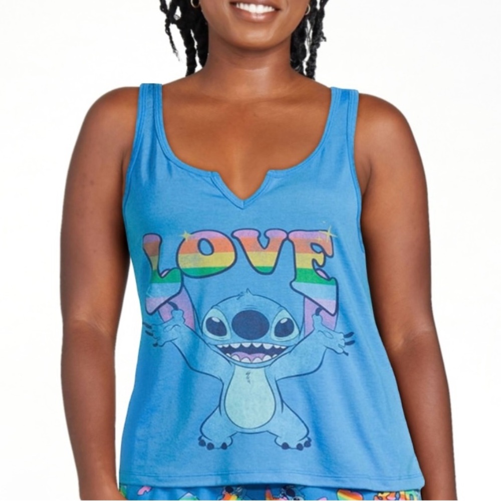 NWT Disney Stitch Love Tank Top, Size XL
